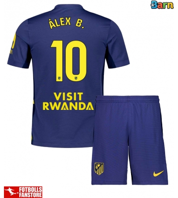 Atletico Madrid Alex Baena #10 Bortatröja Barn 2025-26 Kortärmad (+ Korta byxor)